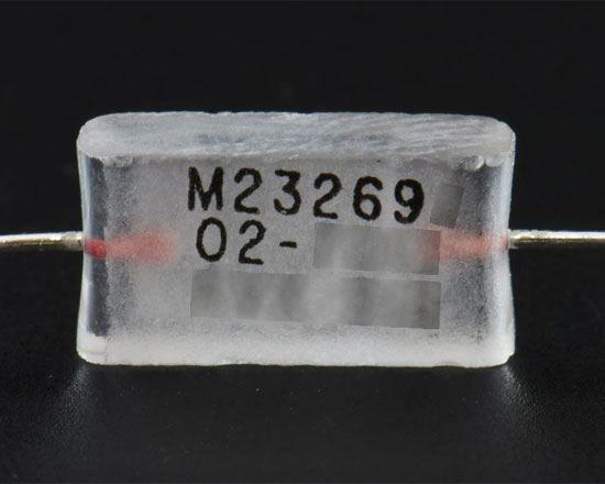 Picture of Military Glass Capacitor M23269/02-xxxx
